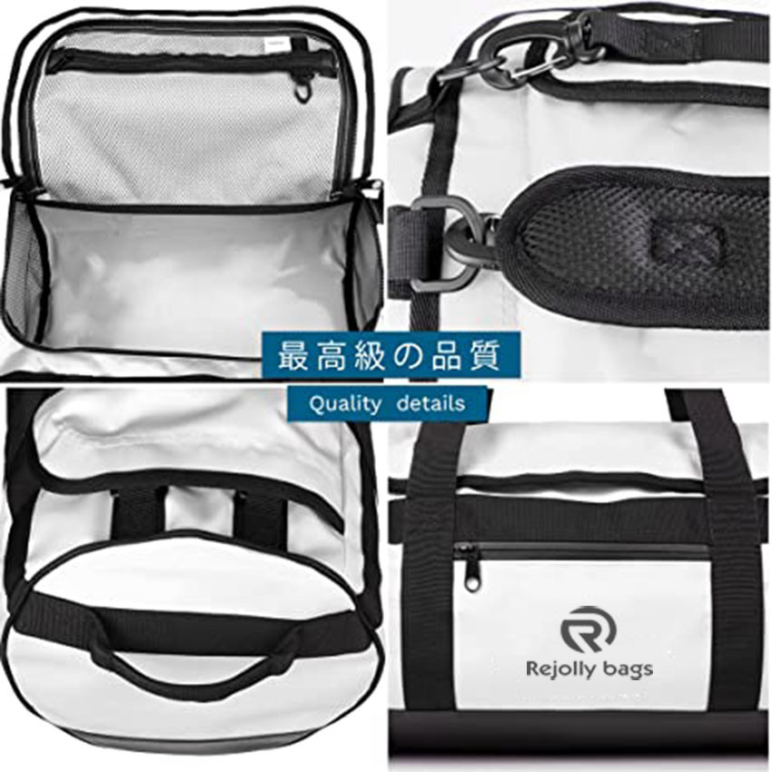 Durable Waterproof Duffle with Backpack Straps for Gym, Travel and Sports Bags