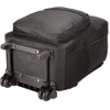 Wholesale High Quality Rockland Double Handle Black Rolling Backpack