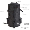 Large Capacity Polyester Fishing Bags Backpack with Rod Holder, Multifunctional Fishing Gear Bag