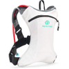 Hydration Pack with 2.0L/ 70 Oz Hydration Bladder, White. Bounce Free. for MTB, Mountain Bike Marathon Racing Hydration Backpack