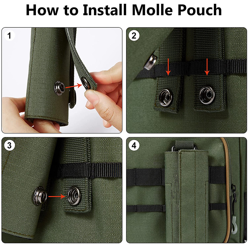 Fishing Tackle Shoulder Bag Water Resistant Lightweight Gear Storage Pack with Hard Molded Bottom Rain Cover Fishing Rod Bag