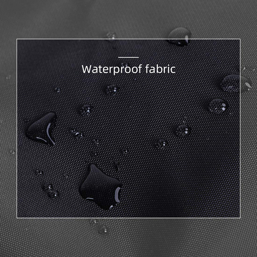 Travelling Foldable Carryon Black Duffel Bag with Shoes Compartment for Camping Touring Waterproof & Tear Resistant Weekender Duffel Bag