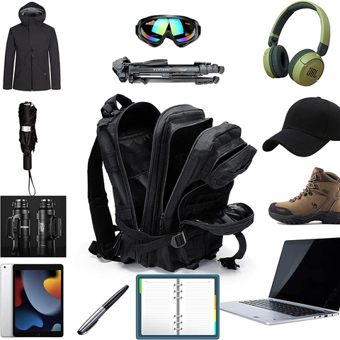 Military Style 30L Outdoor Tactical Duffel Bag Backpack Army Assault Rucksack Backpack Multifunctional Outing Bag, for Hunting, Hiking, Camping, Trekking Bag