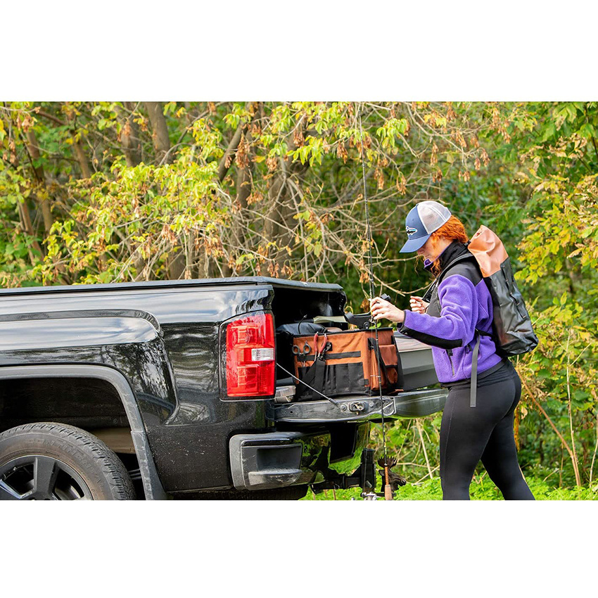 Large Saltwater Resistant Fishing Bag - Kayak Fishing Tackle Bag Fishing Gear Bag