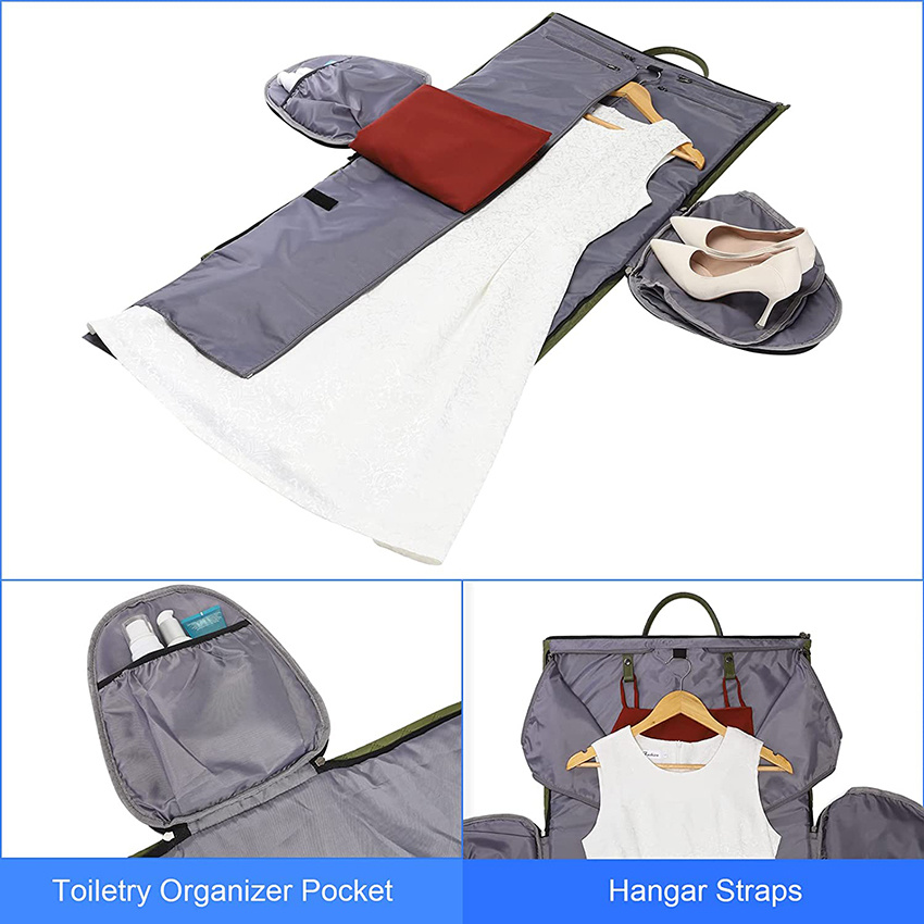 Convertible Garment Bags for Travel Waterproof Carry on Duffel Bag