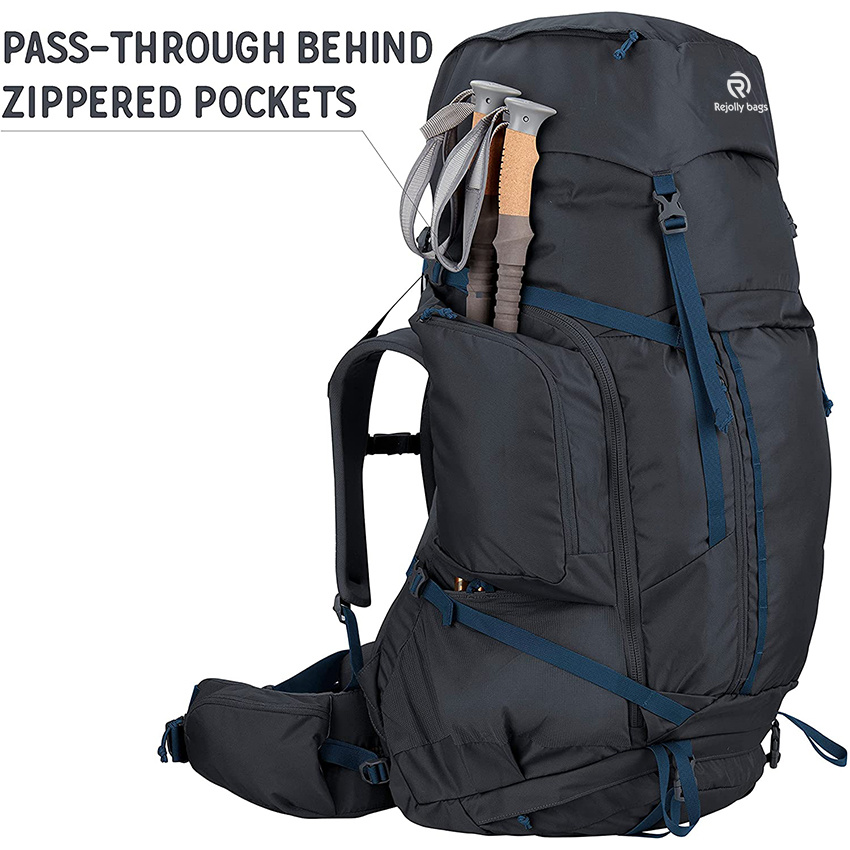 Ample Storage for Essential Gear Lightweight Hiking Backpack for Camping, Hunting, Travel, and Outdoor Sports Travel Backpack