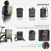 Bike Pannier Bag Backpack Multifunctional Bicycle Cycling Rear Seat Trunk Pack Helmet Cover