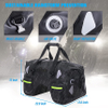 Dry Motorcycle Tail Bag 70L with Rope Straps and Inner Pocket Waterproof PVC 500d for Travel