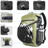 Bike Pannier Bag Backpack Multifunctional Bicycle Cycling Rear Seat Trunk Pack Helmet Cover