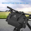 Bike Handlebar Bag Waterproof Multifunctional Front Handlebar Pannier Large Capacity MTB Bike Phone Holder Bicycle Bag