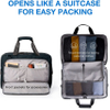 Weekend Bag Travel Duffle Bag Expandable Overnight Bag Anti-Theft Carry Bag with Shoe Pocket Tote Bag