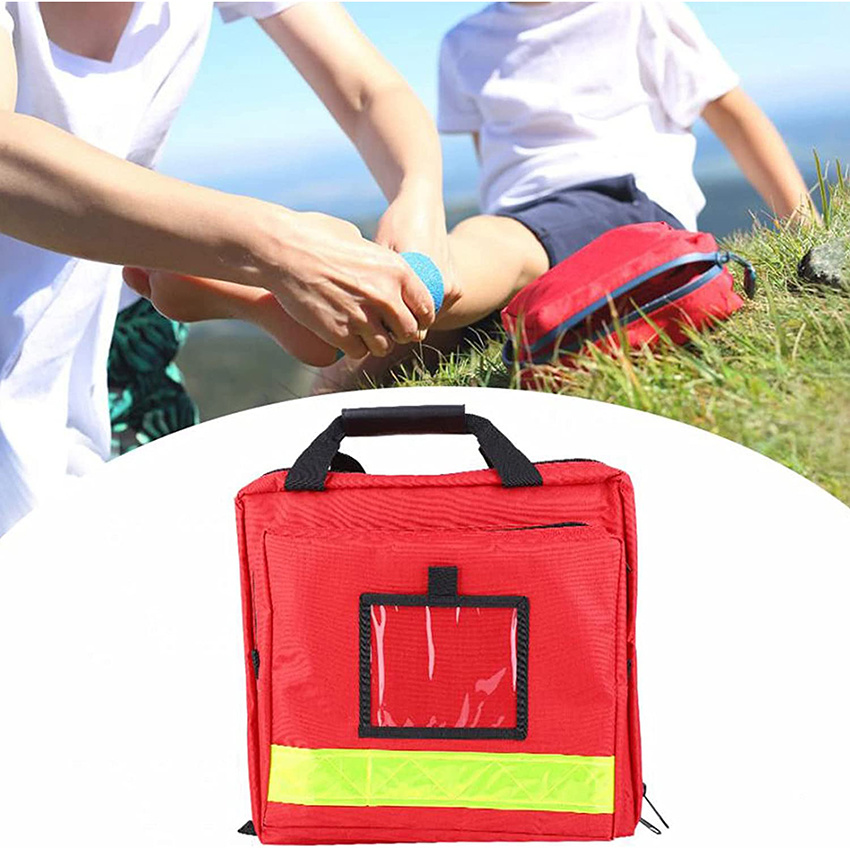 Outdoor Emergency Kit Large Capacity Backpack Storage Bag First-Aid Packet