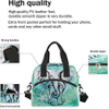 Elephant Flower Ethnic Insulated Lunch Bag for Women/Men Kids with Adjustable Removable Shoulder Strap Cooler Bag Reusable Tote Lunch Box for School Work Picnic