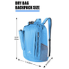 20L Waterproof Hiking Backpack & Ipx8 Phone Pouch, Floating Lightweight Marine Dry Bags, Screentouch Waist Fanny Pack Bag