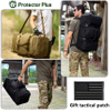 Military Style Tactical Travel Backpack 60L Military Molle Duffel Bag (Rain Cover & Patch Included)
