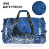 60L Extra Large Heavy Duty Waterproof Duffel Backpack with Durable Straps and Handles for Kayaking, Paddleboarding, Boating, Rafting, Fishing Bag