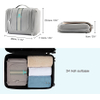 Hanging Toiletry Bag Water-Resistant Cosmetic Makeup Bag Travel Organizer for Shampoo, Full Sized Container Toiletry Bag