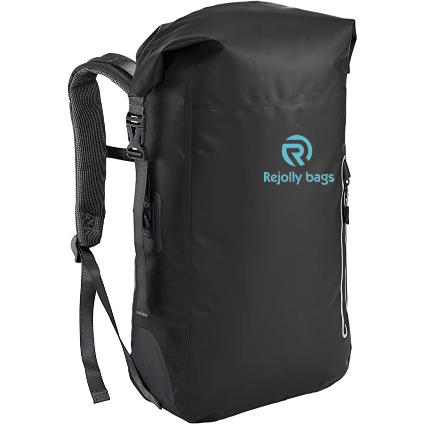 Waterproof Floating with Exterior Zippered Pocket Dry Backpack