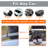 15 Cubic Rooftop Top Cargo Carrier Bag Waterproof for All Cars with/Without Rack, Includes 4 Reinforced Straps and Luggage Lock for All Vehicles Bag
