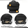 Military Style Gun Case Bag Deluxe Middle Size Tactical Bag Firearm Shooting Case with Lockable Zipper for Shooting Range Outdoor Hunting Bag