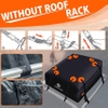 Rooftop Cargo Carrier 15 Cubic Feet Car Roof Bag Waterproof Roof Cargo Bag for All Cars (Side Rails/Cross Bars/with Rack) with Storage Bag