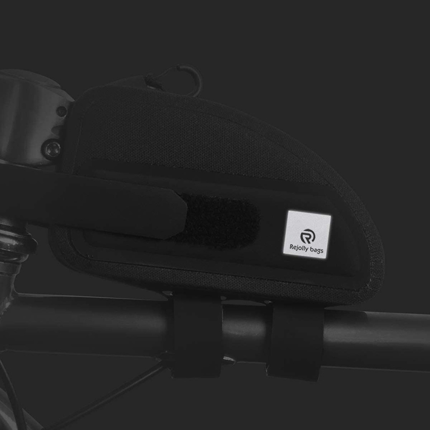 Fully Waterproof Bike Front Frame Bag Concise Style Design Top Tube Storage Pannier Bike Bag