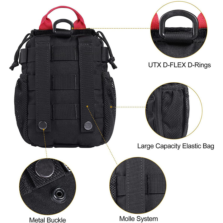 Tactical Molle First Aid Pouch Tactical Medical Molle EMT Rip-Away Utility Pouch Medical Bag