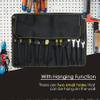 Polyester Roll Tool Pouch Rolling Tool Hanging Bag Multi-Purpose Organizer Tool Bag