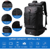 Large Capacity Design Waterproof USB Charging One Package for Dual Use Backpack