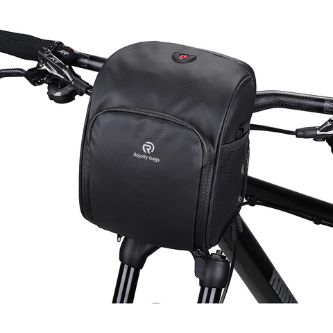 Waterproof Bicycle Front Tube Bag with Shoulder Strap Raincover for Mountain Bike Bag