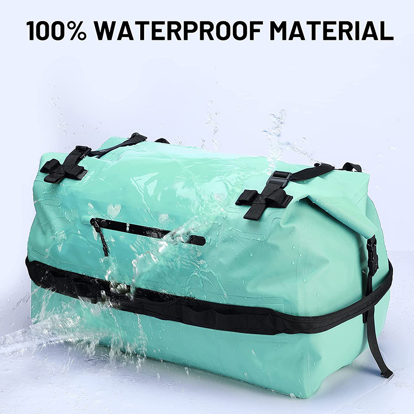 Large Waterproof Duffel Bag Dry Backpack for Kayaking Rafting Boating Swimming Camping Travel Gym Beach