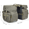 Bike Panniers Bag Waterproof Rear Seat Bicycle Bag Trunk Bags Saddle Bag with Rain Cover for Travel Camping Bike Bag