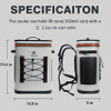 Lightweight Insulated Cooler Bag, Waterproof& Laekproof Large Capacity Backpack Cooler Bag for Travel, Picnics, Hiking, Fishing, Kayaking, Sports Dry Bag