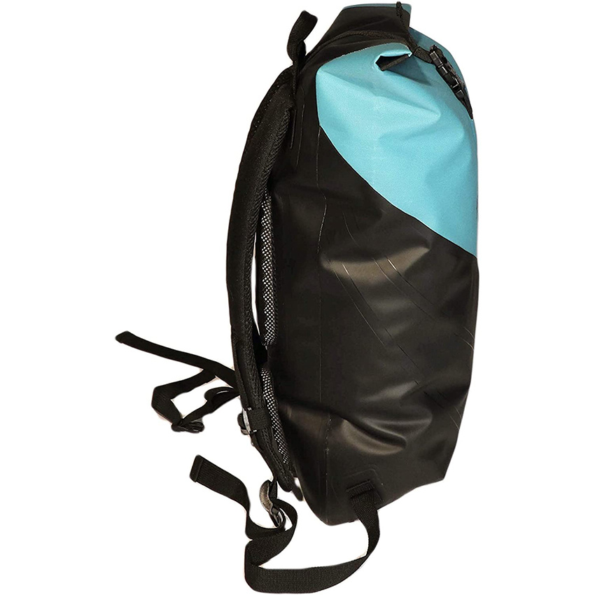 Waterproof Roll-Top Backpack Dry Bag for Surfing Kayaking Hiking Camping Water Sports Gym with Waist Strap