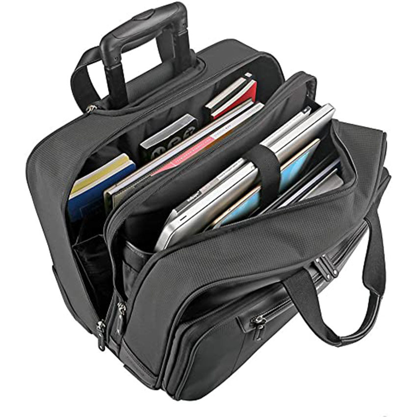 Large Spacious Compartment Accommodating Roolling Case for Business Roller Bag