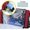 Ultimate Crowdsource Designed Gym Duffel with 10 Optimal Compartments Travel Bag