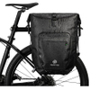 Pannier Waterproof Bicycle Grocery Panniers for Bicycles 27L Large Capacity Bicycle Bag