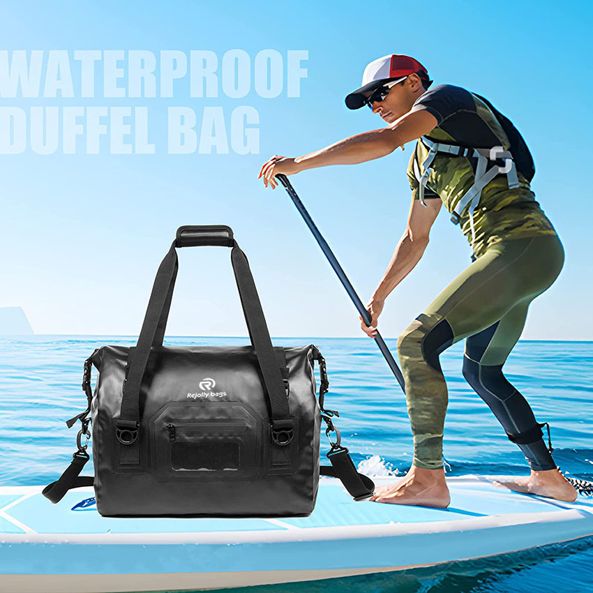 Lightweight 35L Sizes Large Storage Space Durable Waterproof Duffel with Straps and Handles for Camping Bag