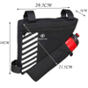 Multi-Function Frame Top Tube Pannier Bag Bicycle Frame Bag Bicycle Bag Bike Bag Bike Pouch Under Seat Bag Packages Bicycle Bags Waterproof Bicycle Bag