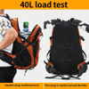 40L Waterproof Hiking Backpack Outdoor Sport Trekking Camping Bag