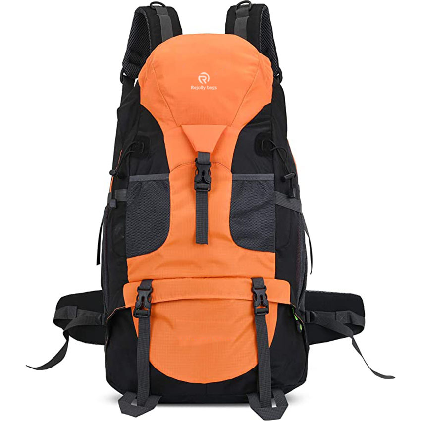 50L Comfortable Camping Lightweight Bag with Adjustable Straps for Outdoor Travel Backpack