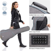 Padded Electric 0.35in Padding Dual Adjustable Shoulder Strap Electric Guitar Case