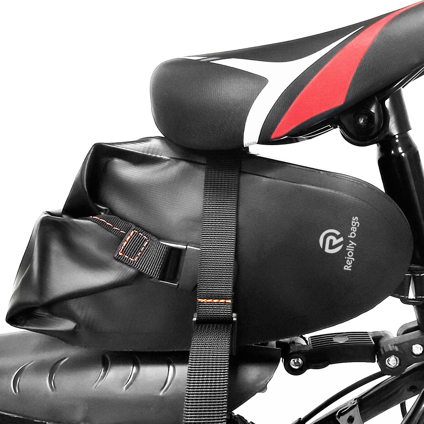 Waterproof Bike Saddle Bag Under Seat, Bicycle Storage Pack, Cycling Wedge Pack, Storage Pouch for Mountain and Road Bike Bag
