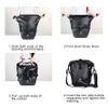 Waterproof Bicycle Rear Seat Trunk Bag for Cycling Bicycling Traveling Riding Bicycle Bag