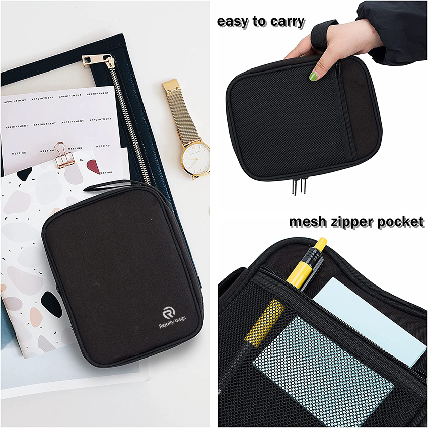 Pencil Collector Organizer, Multifunction Ballpoint Pen Display Holder Zipper Pouch, Large Capacity for your Fountain Pencil Collection Pen Bag RJ21665