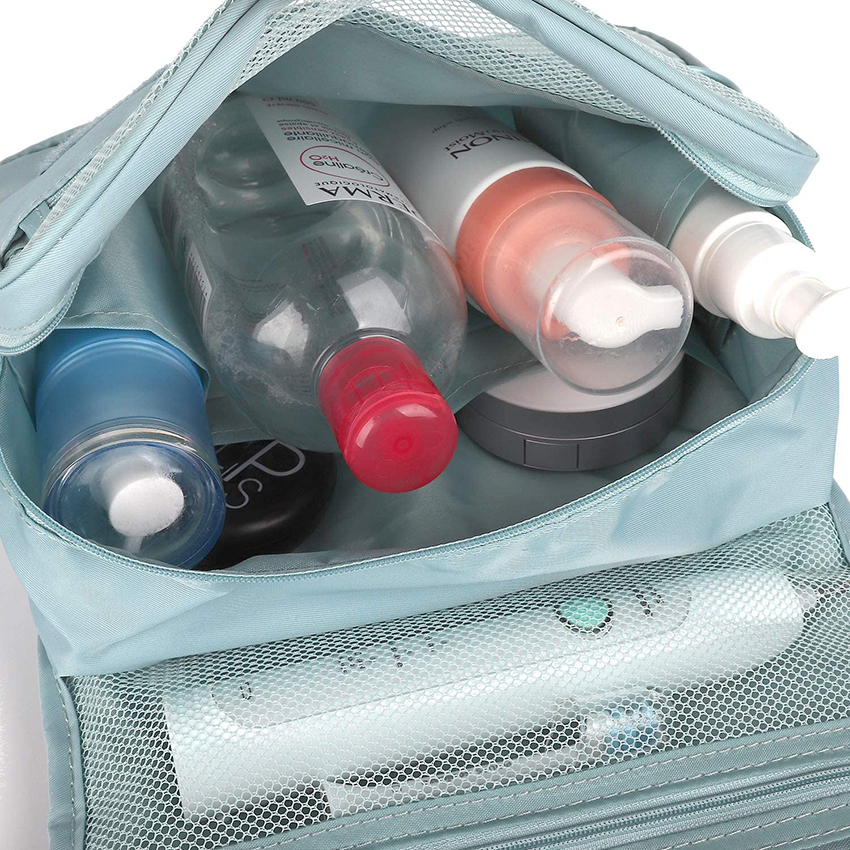 Hanging Travel Toiletry Bag Cosmetic Make up Organizer for Women and Girls Waterproof Cosmetic Bag RJ21683