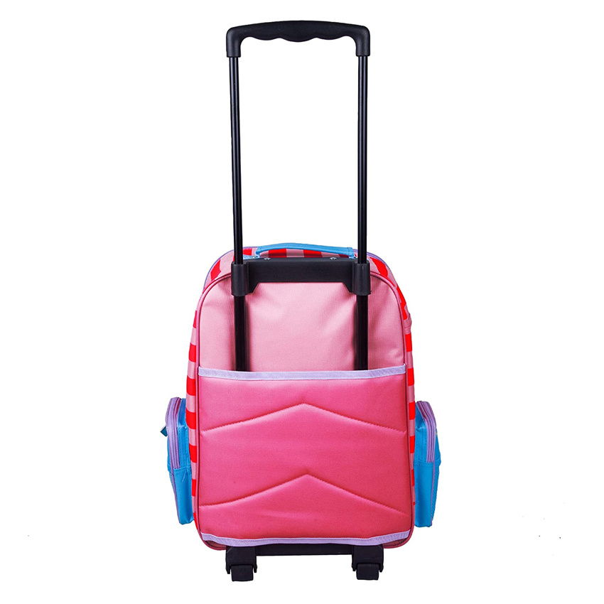 Lovely Roller Bag Student Luggage Trolley Bag Outdoor Durable Wheels Bag