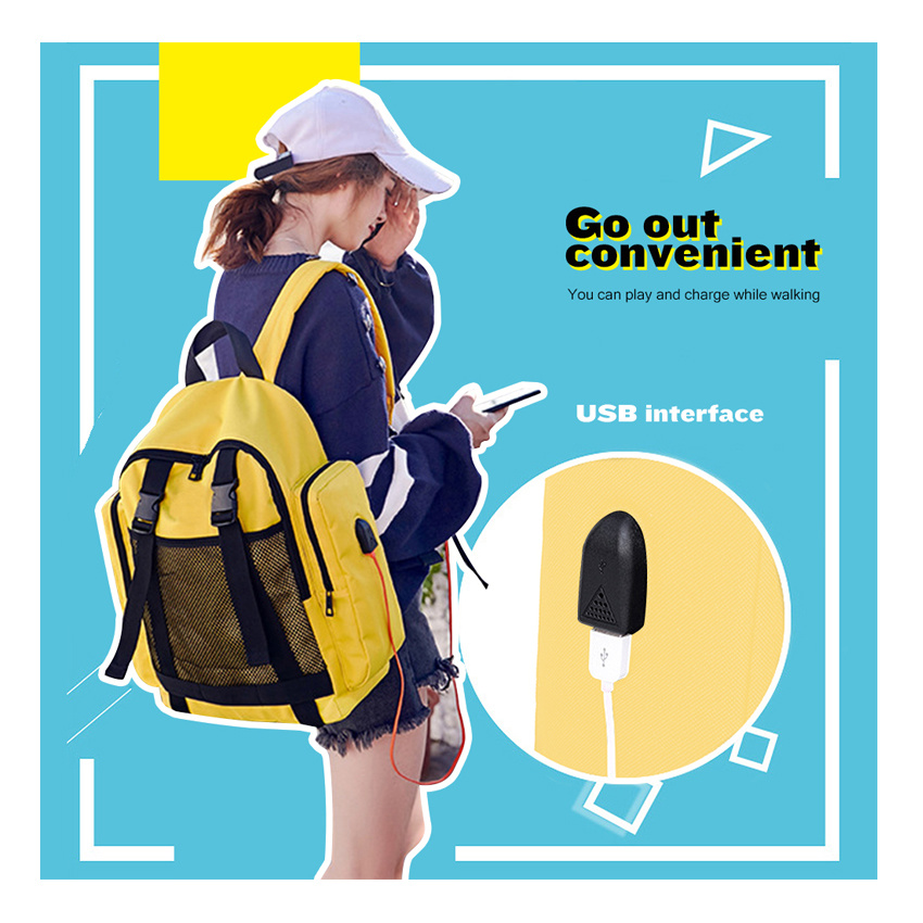Travel Backpack Back to School Backpack College Daypack with USB Charging Port, Fashion Travel Business Rucksack