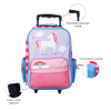 Lovely Roller Bag Student Luggage Trolley Bag Outdoor Durable Wheels Bag