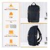 Business Travel Work Backpack Water Resistant Laptop Daypack with USB Charging Port for Men & Women